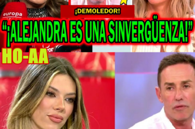 ¡DEMOLEDOR! ALEJANDRA RUBIO EN SHOCK CON JESÚS MANUEL RUIZ Y ANTONIO DAVID HUNDE A BENITA Y TVE