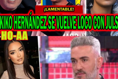 ¡URGENTE! SE VUELVE LOCO KIKO HERNÁNDEZ CON JULIA JANEIRO Y Mª JOSÉ CAMPANARIO CON KIKO MATAMOROS