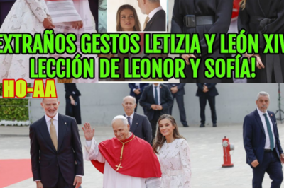 ÚLTIMA HORA PAPA LEÓN XIV: LA PRESENCIA DE LA REINA LETIZIA CENTRA LA ATENCIÓN EN UN ACTO HISTÓRICO JUNTO A LA PRINCESA LEONOR Y LA INFANTA SOFÍA