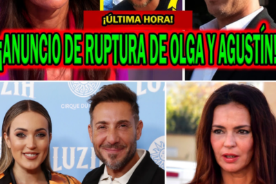 ¡ANUNCIO DE RUPTURA! OLGA MORENO Y AGUSTÍN ETIENNE EN EL CENTRO DE LA POLÉMICA MIENTRAS CRECEN LAS ESPECULACIONES SOBRE ANTONIO DAVID FLORES