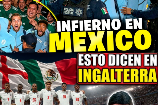 La selección de Inglaterra vive un INFIERNO en México… y esto apenas c...
