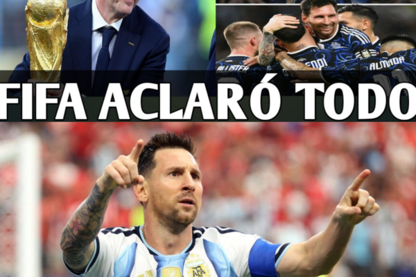 NOTICIÓN: LA FIFA ACLARÓ TODO Y DIO RECLAMO VÁLIDO PARA ARGENTINA, MAR...