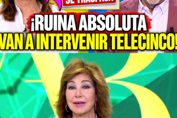 ¡MUY URGENTE! COLAPSO TOTAL DE TELECINCO Y ANA ROSA QUINTANA TRAS INES...