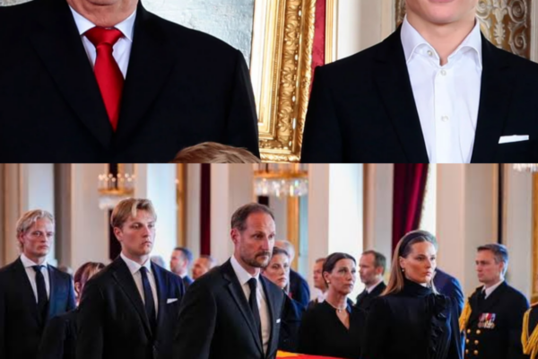 ESCÁNDALO EN FUNERAL REY HARALD: MARIUS BORG Y METTE MARIT HUMILLAN A ...