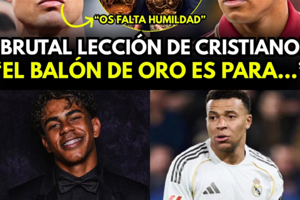 BOMBAZO: CRISTIANO RONALDO DESTROZA A MBAPPÉ Y A LAMINE YAMAL CON EL B...