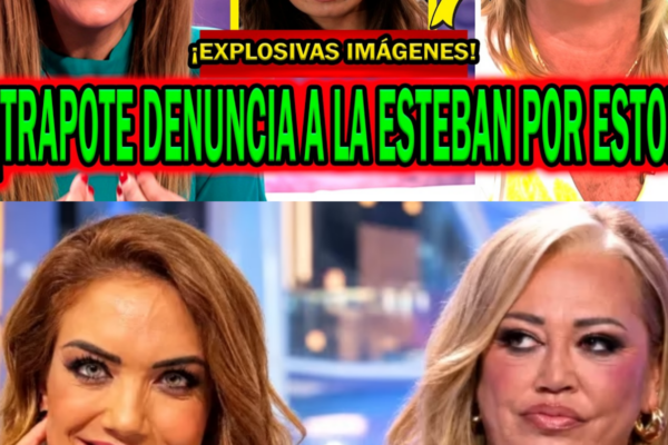 ¡EXPLOSIVAS IMÁGENES! BEATRIZ TRAPOTE SE REBELA CONTRA BELÉN ESTEBAN E...