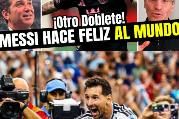¡OTRA EXHIBICIÓN DE MESSI! REACCIONES DEL MUNDO A SUS DOS GOLAZOS