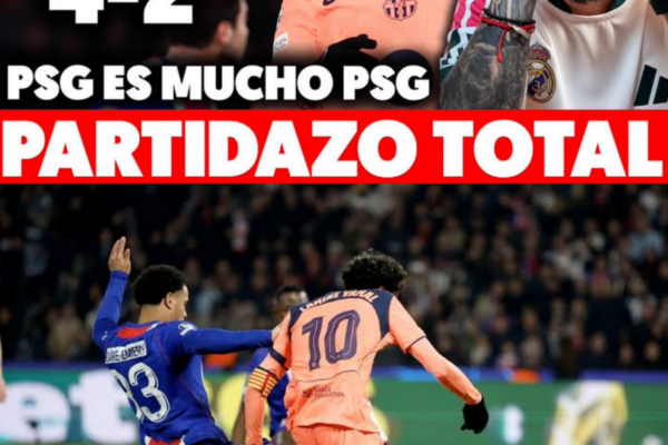 ¡¡QUÉ PARTIDAZO!! ME ASUSTÉ CON EL GOLAZO DE LAMINE, PERO EL PSG ES MU...