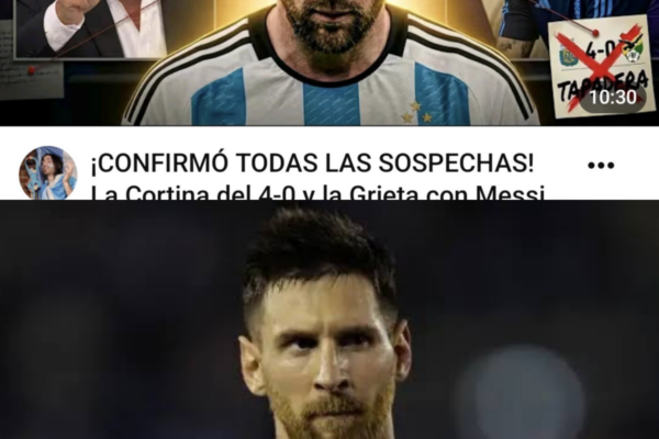 ¡CONFIRMÓ TODAS LAS SOSPECHAS! La Cortina del 4-0 y la Grieta con Mess...