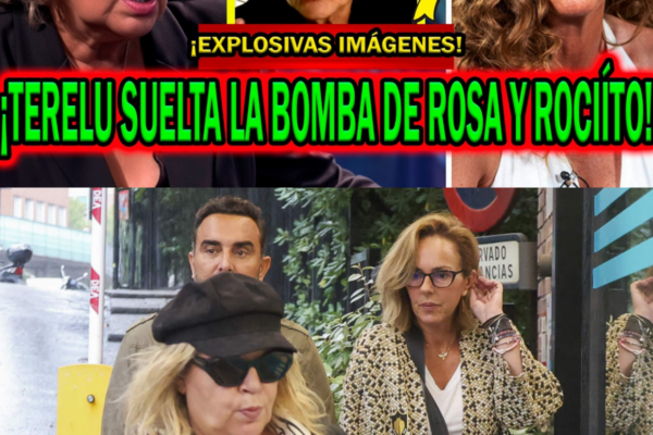 ¡SUELTA LA BOMBA! TERELU CAMPOS REACCIONA A LAS DURAS PALABRAS DE ROSA...