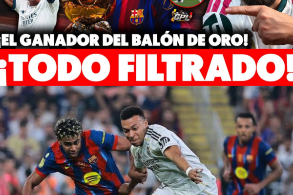 ¡¡BOMBAZO Y ESCÁNDALO!! EL GANADOR DEL BALÓN DE ORO ¡¡ESTÁ MUY CLARO!!...
