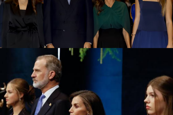 CARAS LARGAS DE LA REINA LETIZIA DURANTE EL DISCURSO DE LOS PREMIOS PR...