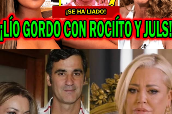 ¡LÍO GORDO! CON ROCÍO CARRASCO Y JULS JANEIRO CON BELÉN ESTEBAN TRAS J...